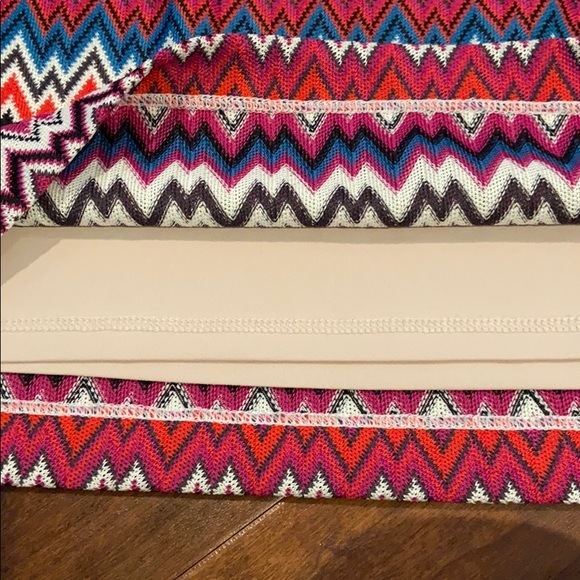 Multicolor Mini Skirt - Picture 5 of 5